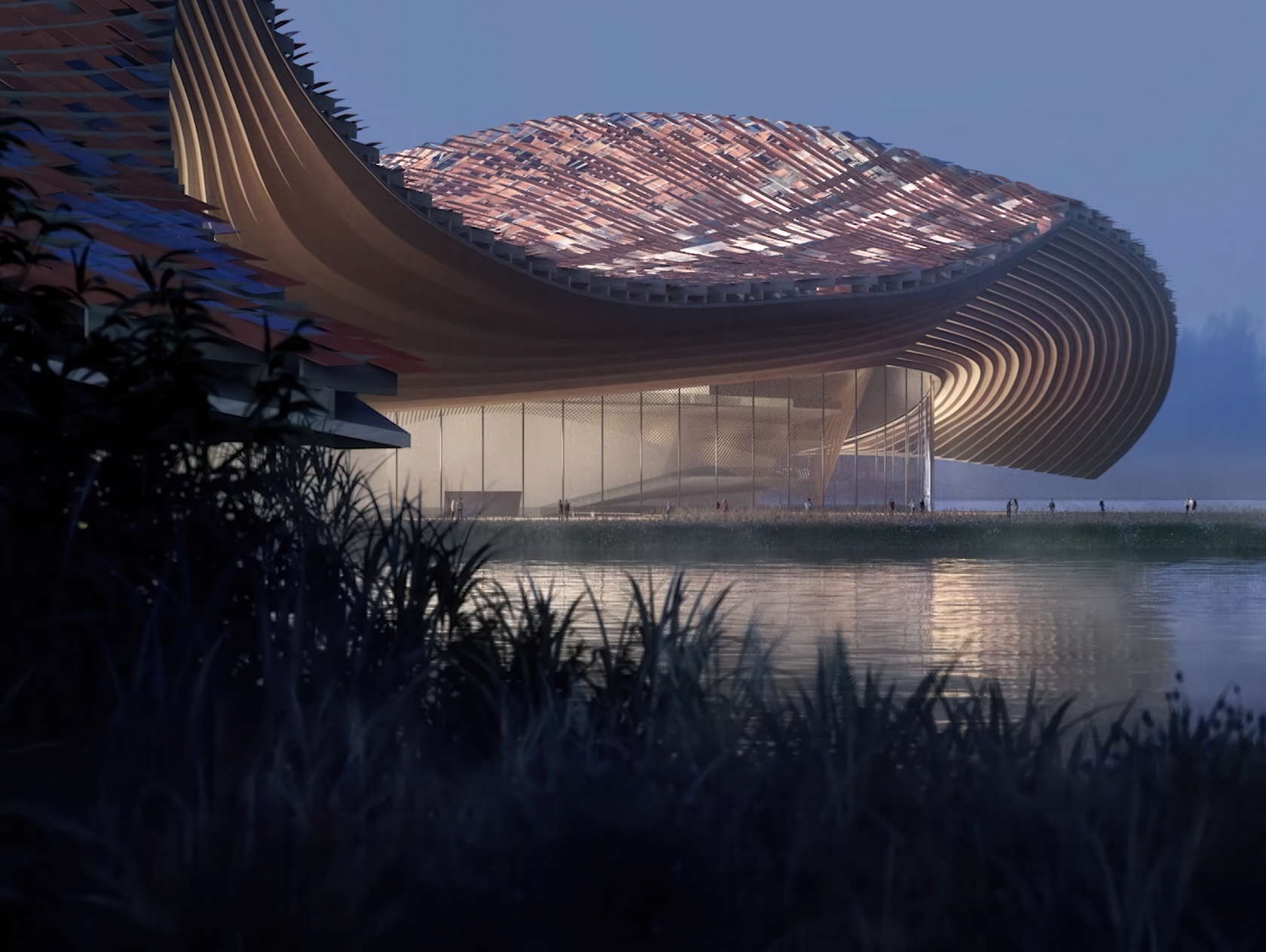 Kengo Kuma and Associates | Shenzhen Opera House Animation by