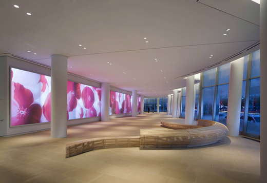 IAC Building, Interiors