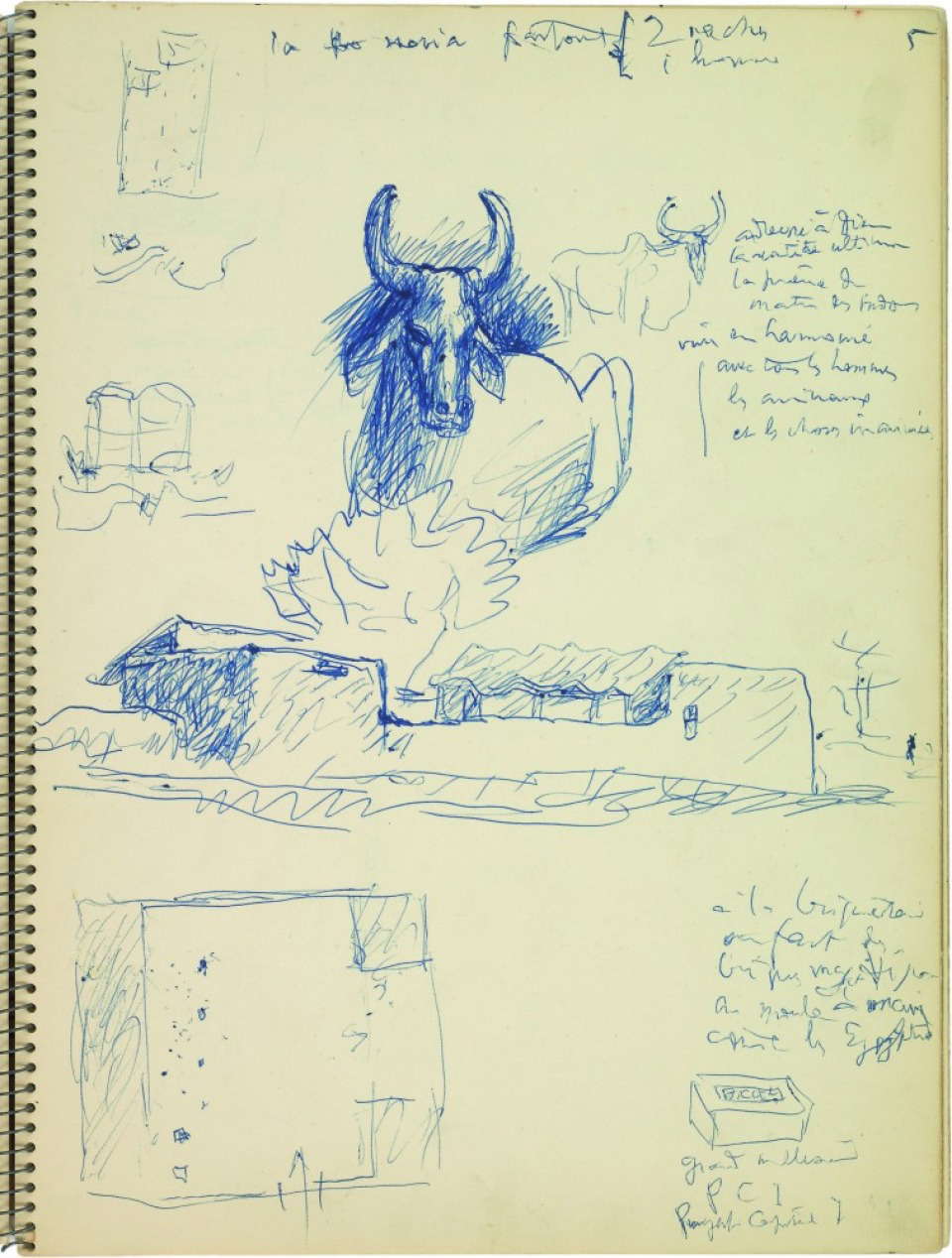 Architects' Sketchbooks: Le Corbusier - Architizer Journal