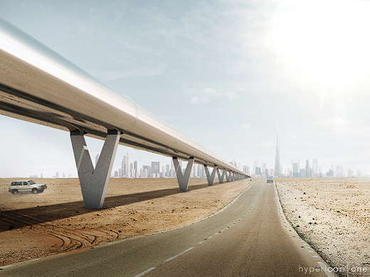 Hyperloop One Dubai