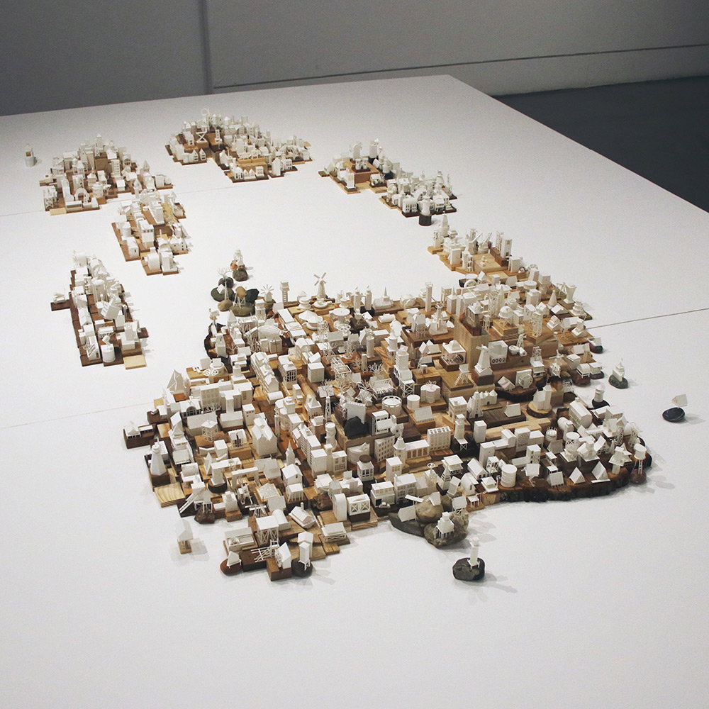 See a Tiny City of 635 Architecture Models — Crafted Entirely from