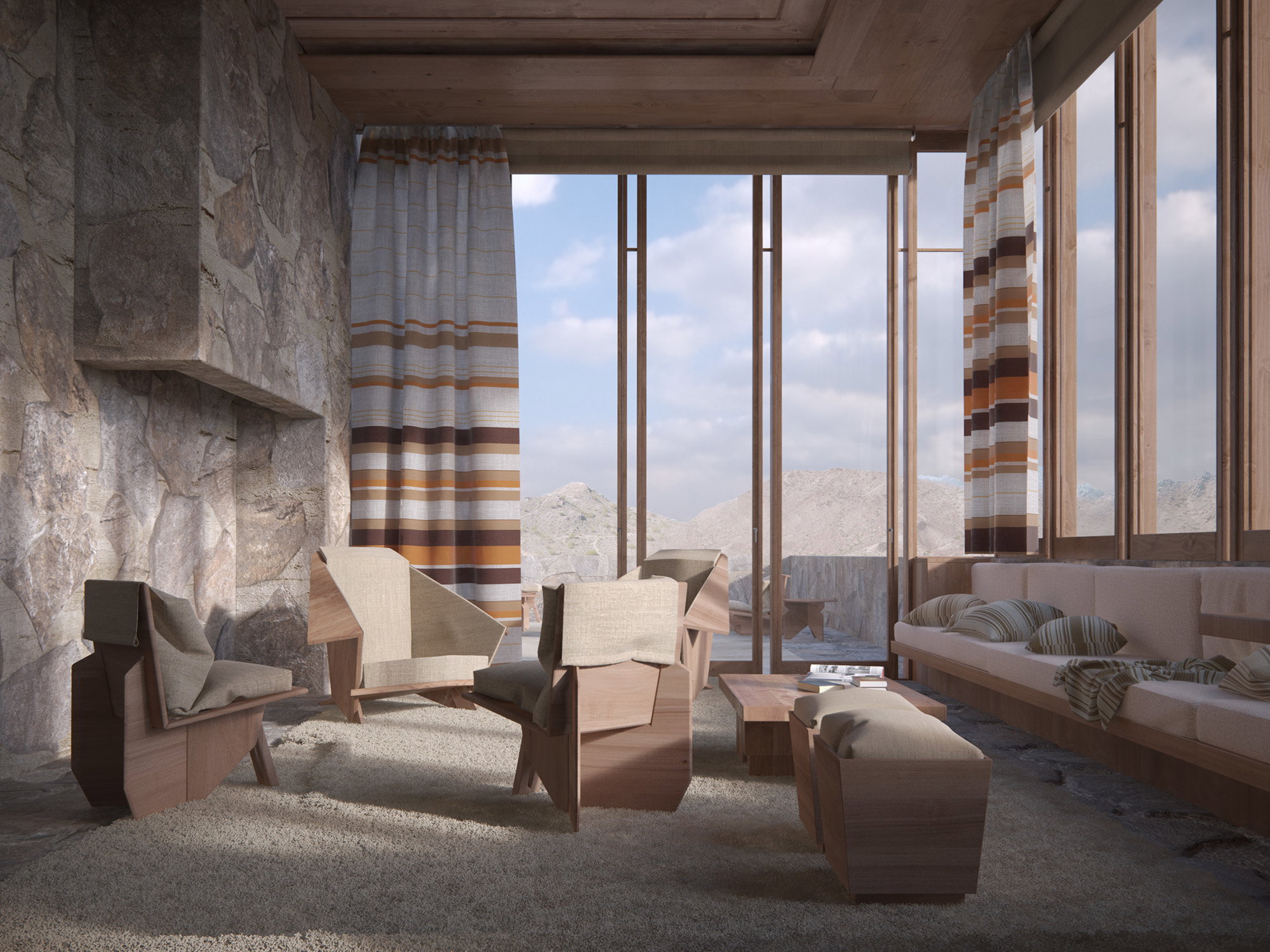 The Art of Rendering: Frank Lloyd Wright's Demolished Buildings