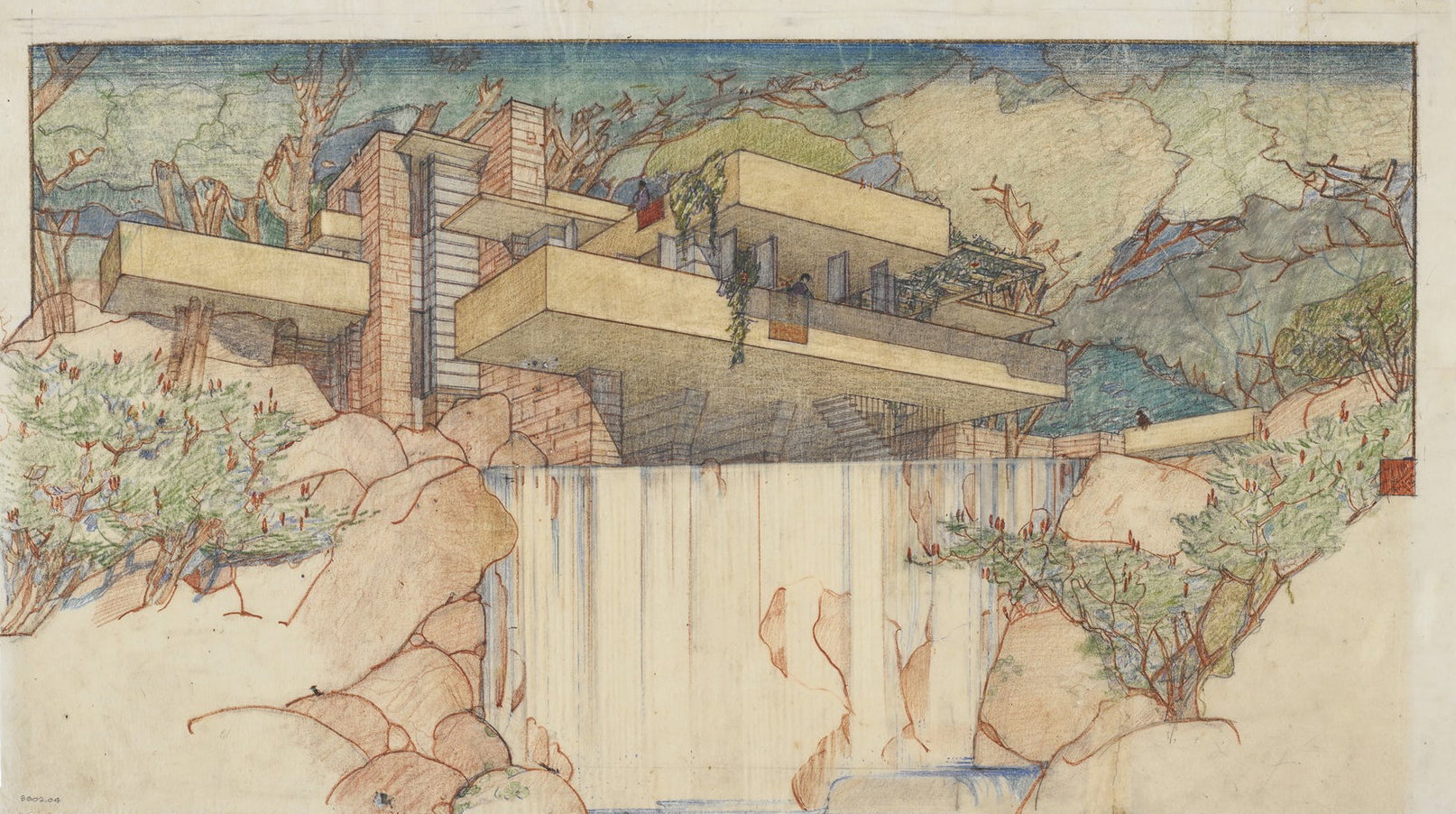 Crafting History: 15 Exquisite Drawings and Models by Frank Lloyd