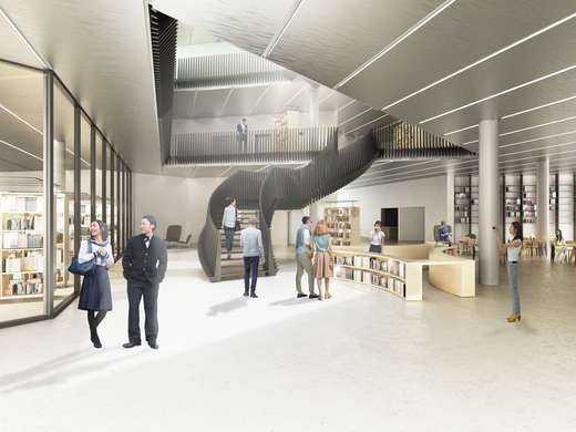 Public Library in South Korea