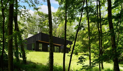 Upstate New York Courtyard House